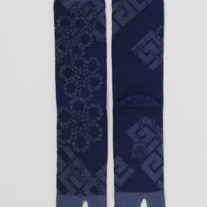 Chaussettes Tabi à motif japonais moderne 25-28 cm