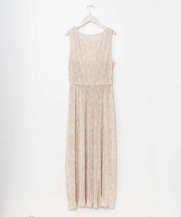 Ensemble robe et jupe plissées à motif floral – Image 7