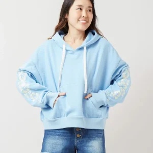 Sweat à capuche court