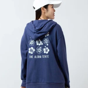 Sweat à capuche Hibiscus pour hommes