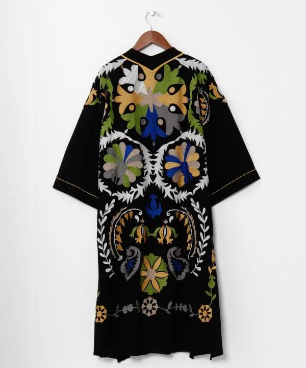 Cardigan bohème brodé – Image 9