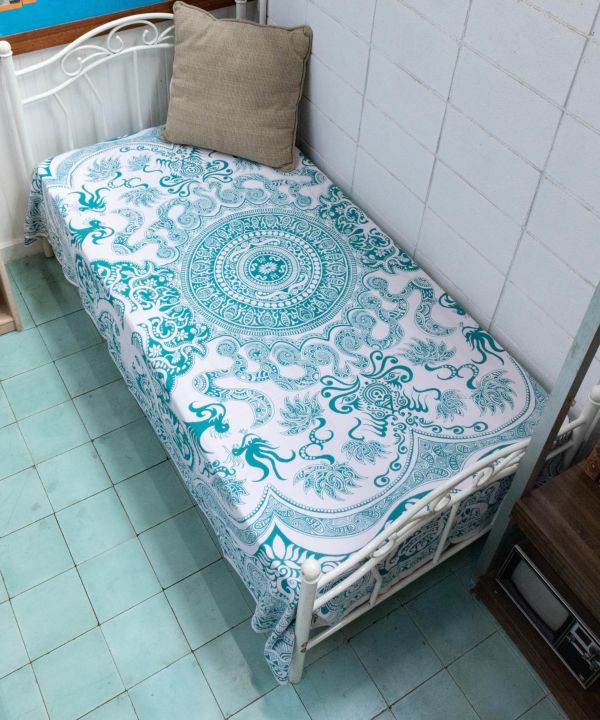 Tissu décoratif en coton à motif mandala tribal – Image 4