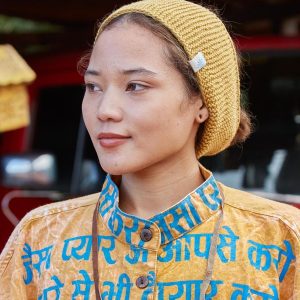 Bandeau en tricot de coton