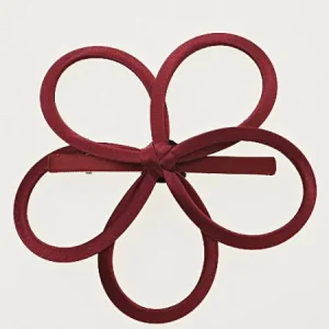 Pince à cheveux fleur UME