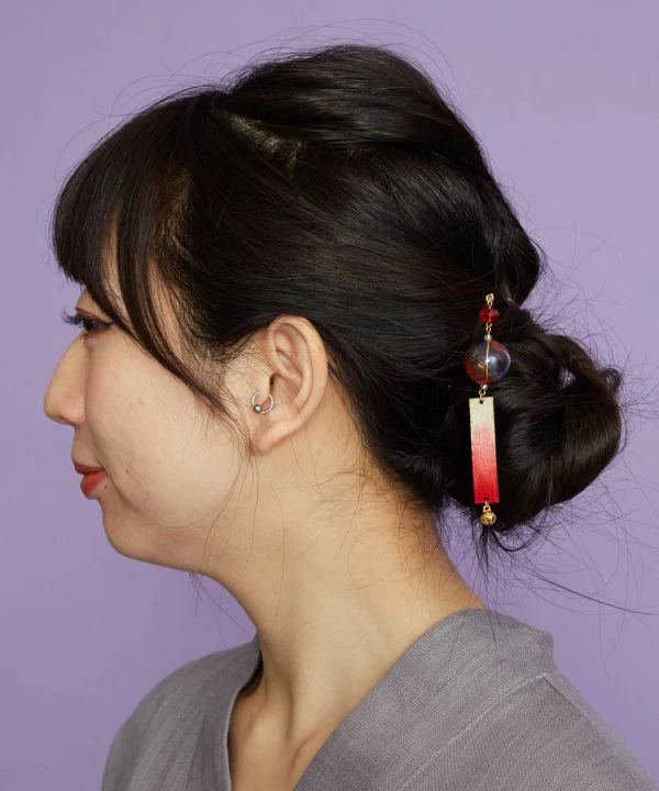 Carillon éolien FURIN KANZASHI Bâton à cheveux