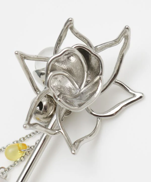 Bâton à cheveux KANZASHI Flower Dew – Image 6