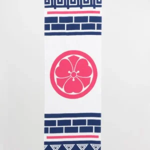 Serviette longue TENUGUI HIKESHI Fireman Crest