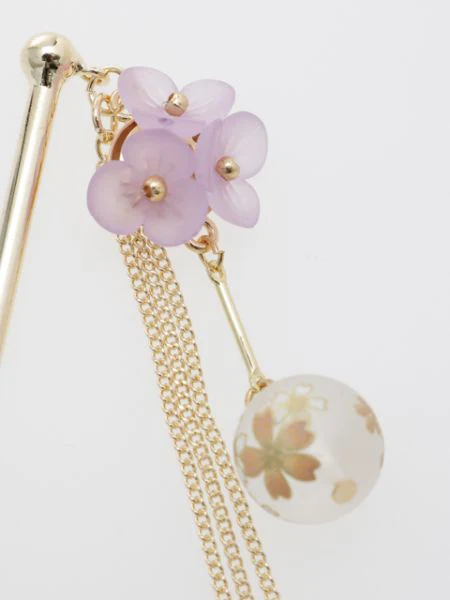 Bâton à cheveux SAKURA Ball KANZASHI – Image 7