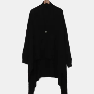 Cardigan en maille jacquard cachemire