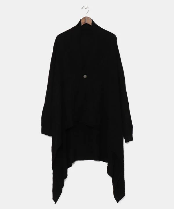 Cardigan en maille jacquard cachemire